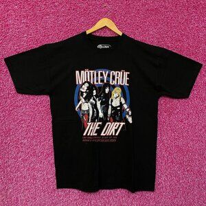 Motley Crue The Dirt Biopic Movie Promo Heavy Metal Tee XL